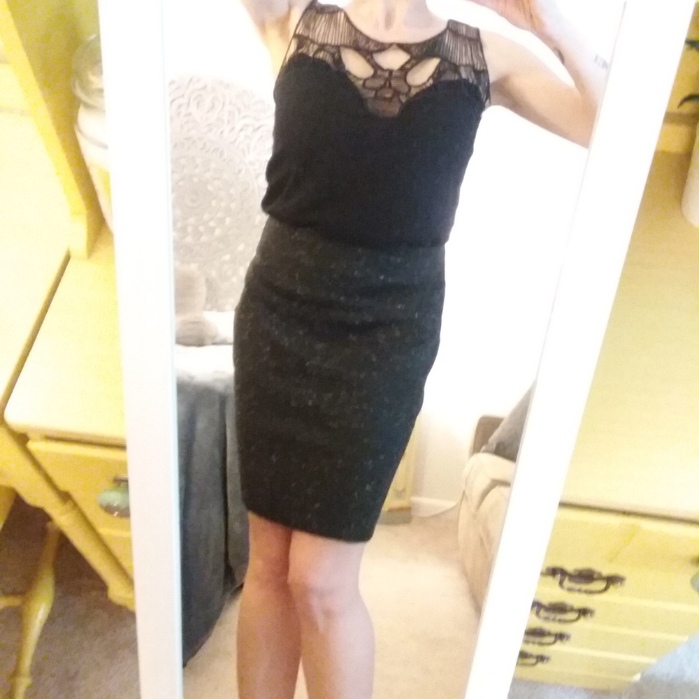 H&M Lace Black Tank Top